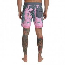 Boardshort RVCA Nightscape Trunk Multicolore Homme