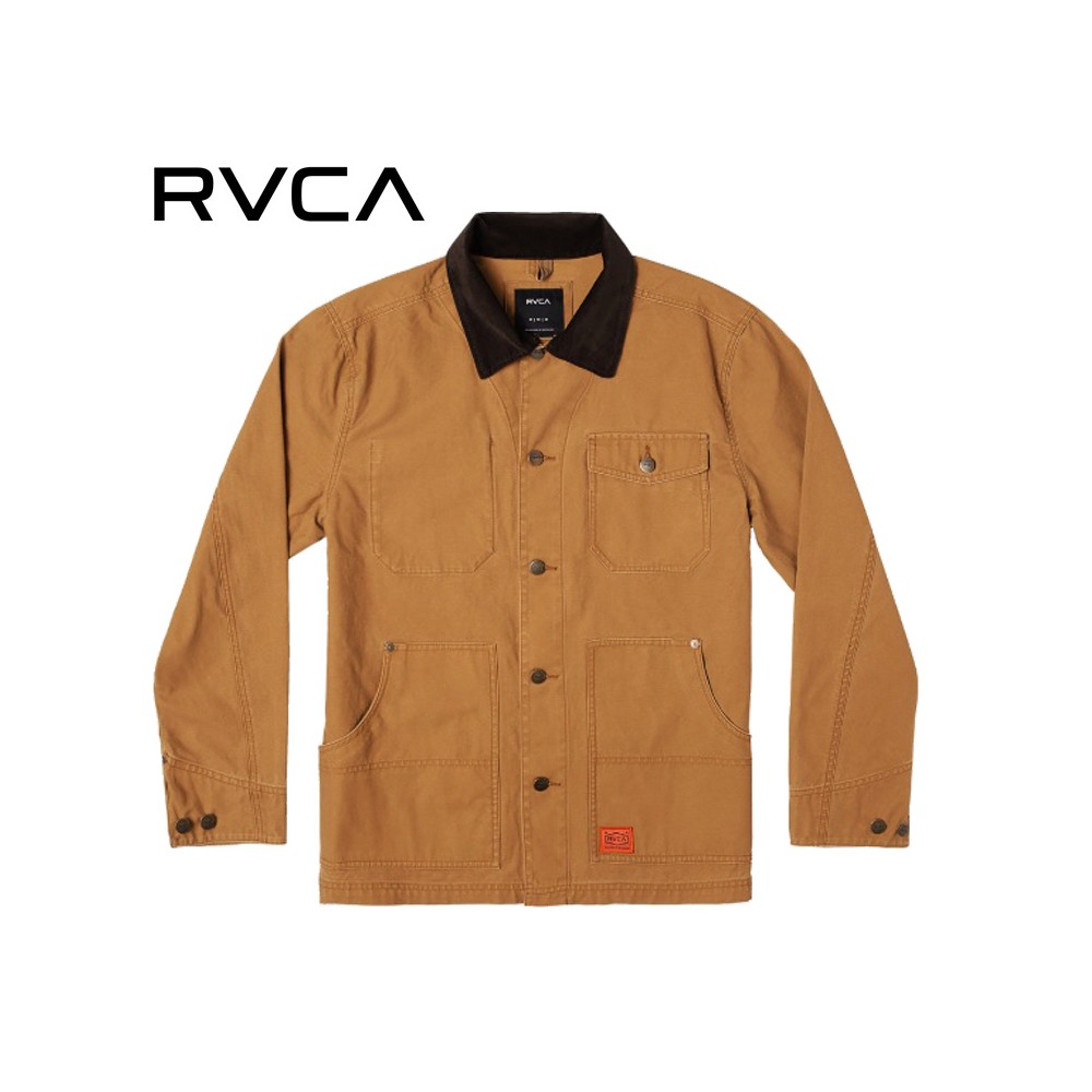 Veste RVCA Chainamail Chore Camel Homme