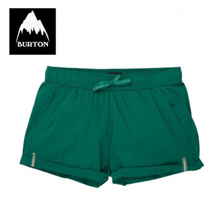 Short BURTON Joy Vert Femme