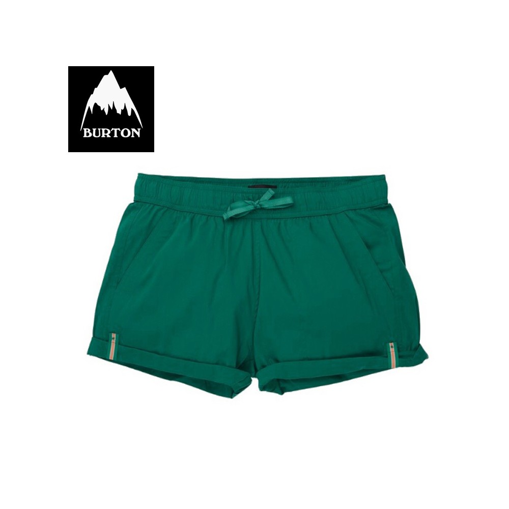 Short BURTON Joy Vert Femme