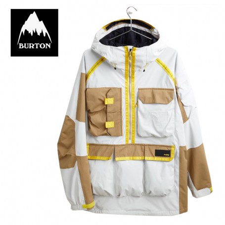 Anorak de ski BURTON Analog Fader Gris / Marron Homme