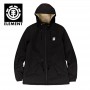 Parka ELEMENT Stark Noir Homme