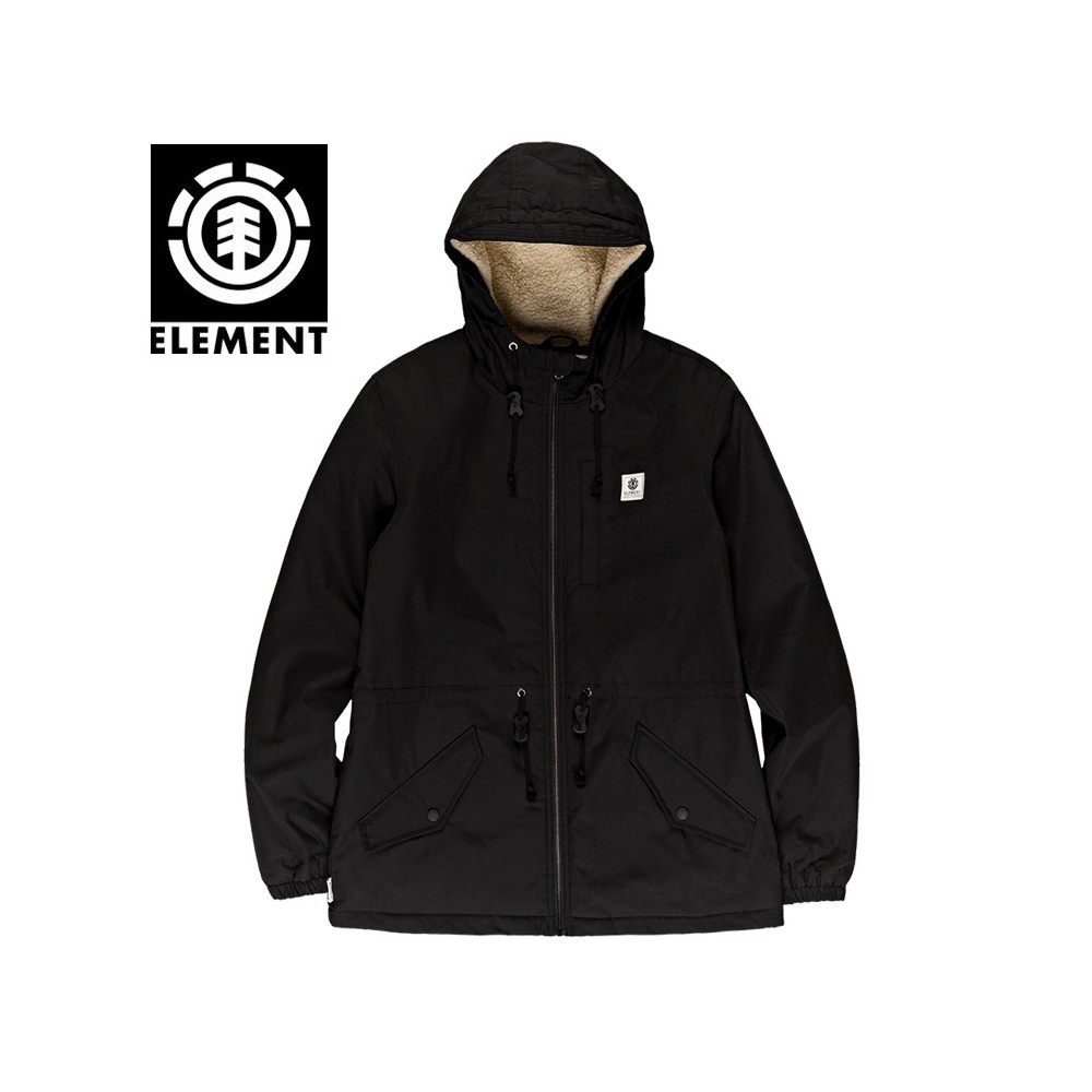 Parka ELEMENT Stark Noir Homme