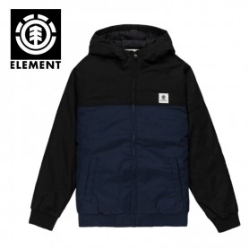 Blouson ELEMENT Dulcey Two Tones Noir / Bleu marine Garcon