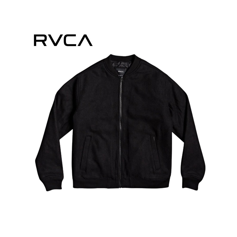 Blouson RVCA Troy Bomber Noir Homme