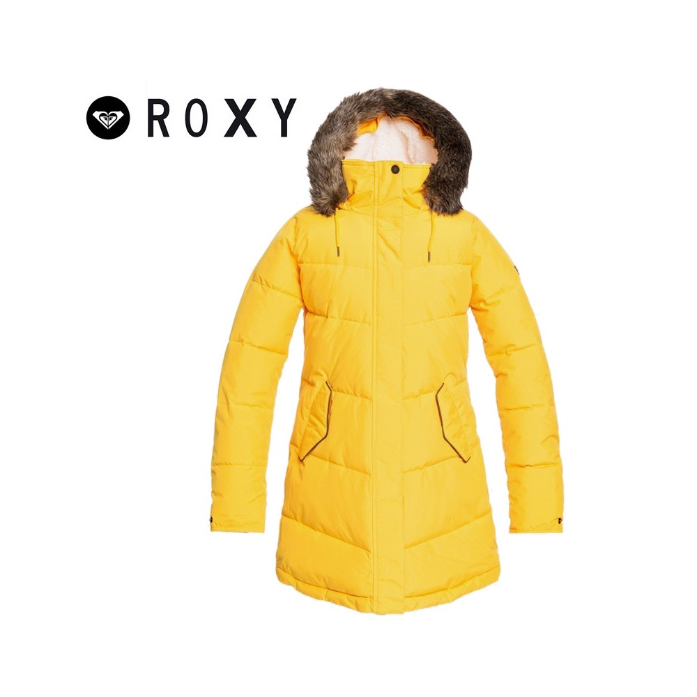 Manteau ROXY Ellie Jaune Femme