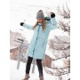 Manteau ROXY Abbie Bleu ciel Femme