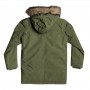 Parka QUIKSILVER Ferris Kaki Garcon