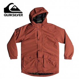 Parka QUIKSILVER  Mitake Smash Rouille Garcon