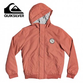 Veste QUIKSILVER Choppy Impact Rouille Garcon