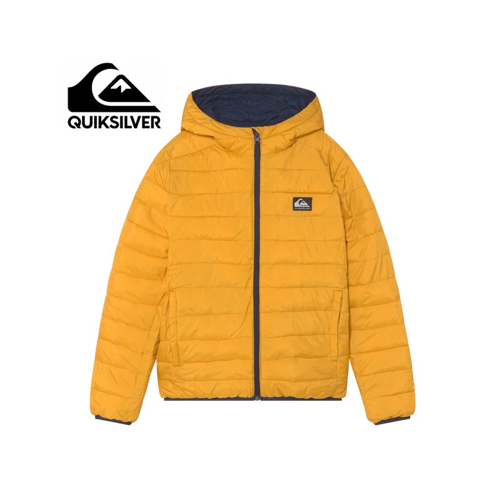 Doudoune QUIKSILVER Scaly Jaune Garcon