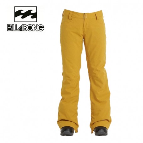 Pantalon de ski BILLABONG Terry Jaune Femme