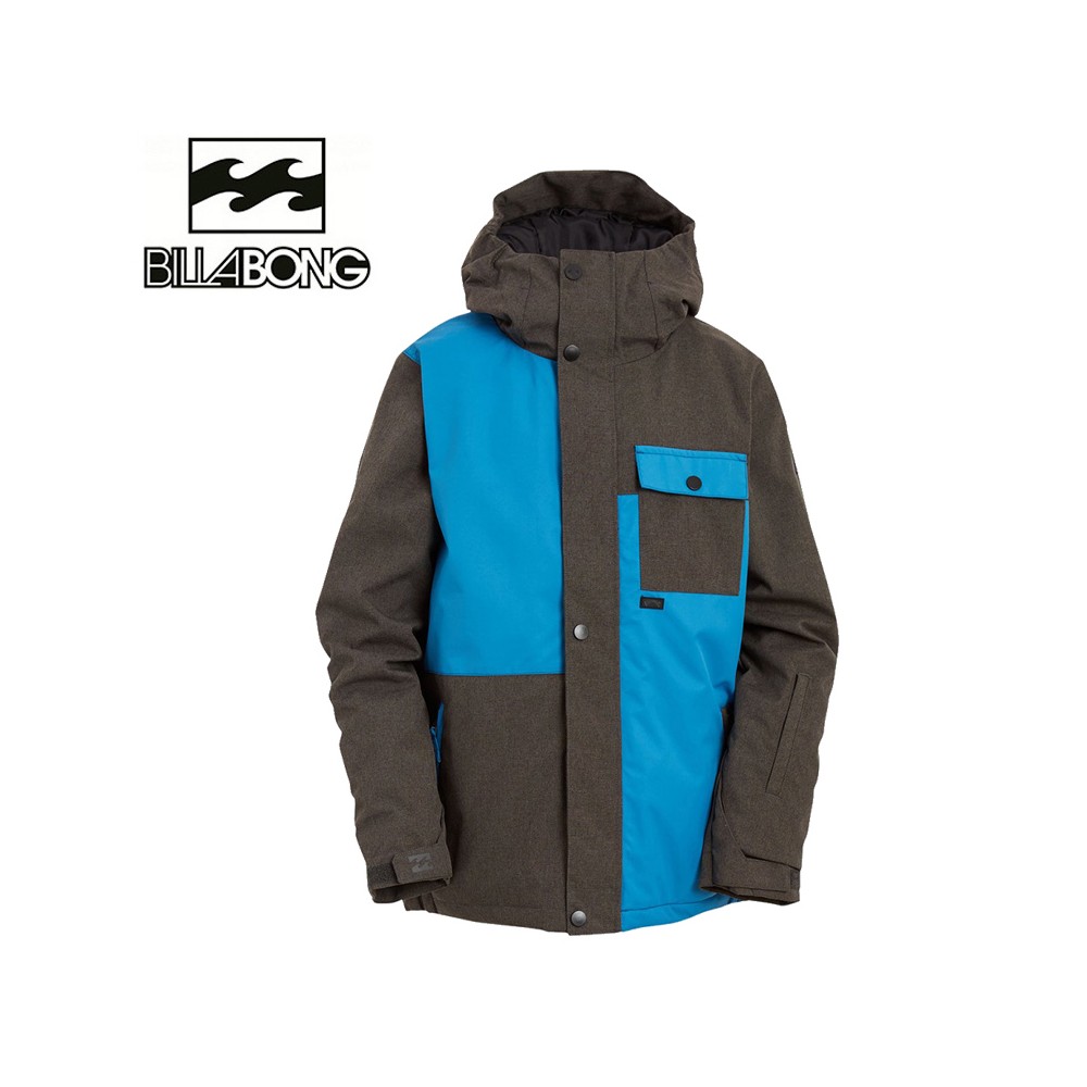 Veste de ski BILLABONG Arcade Gris / Bleu Garçon