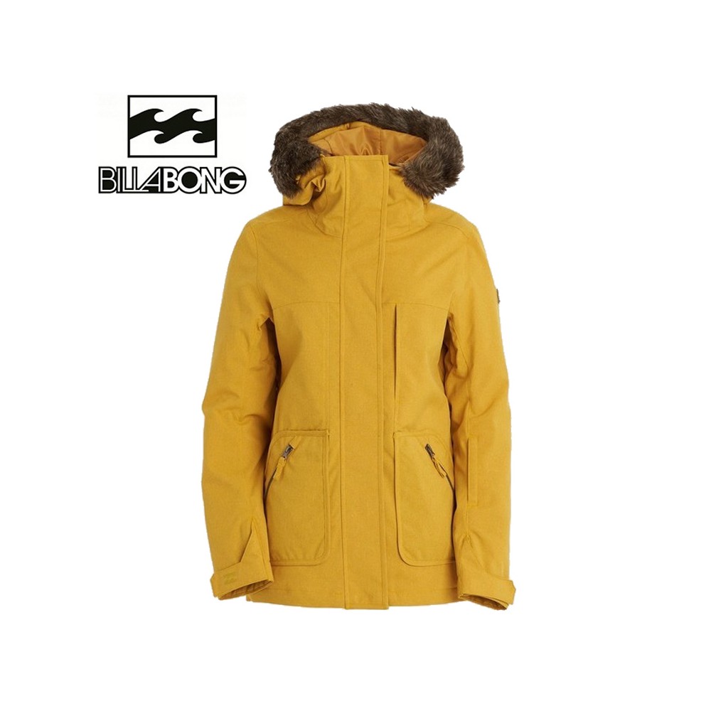 Veste de ski BILLABONG Into the Forest Jaune Femme