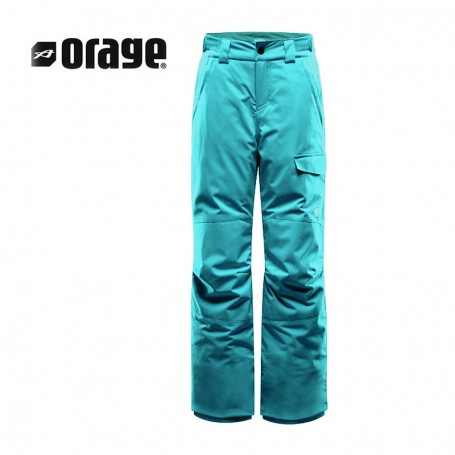 Pantalon de ski ORAGE Tassara Bleu turquoise Fille