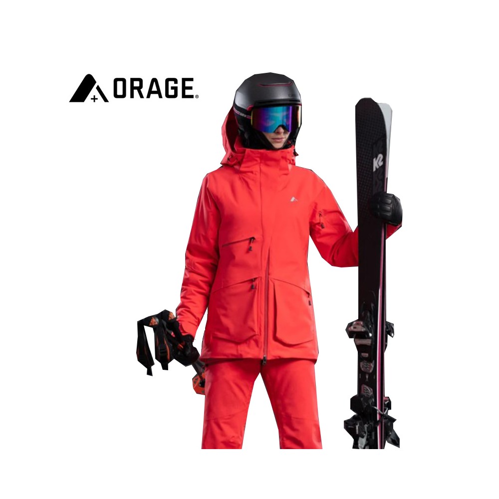 Veste de ski ORAGE Grace Grenadine Femme
