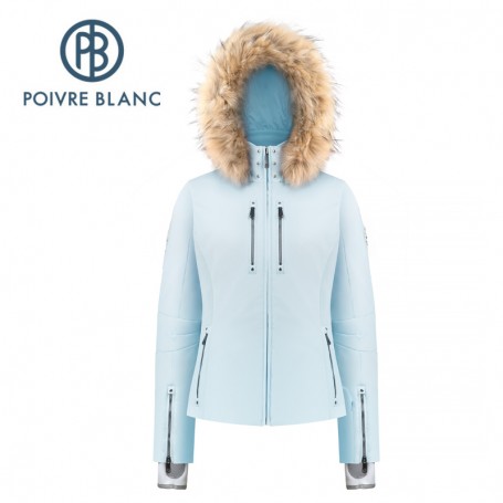 Veste de ski POIVRE BLANC W21-0800 WO/A Bleu clair Femme