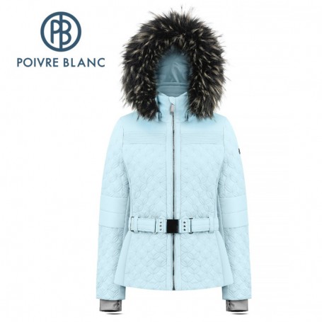 Veste de ski POIVRE BLANC W21-1003 WO/A Bleu clair Femme