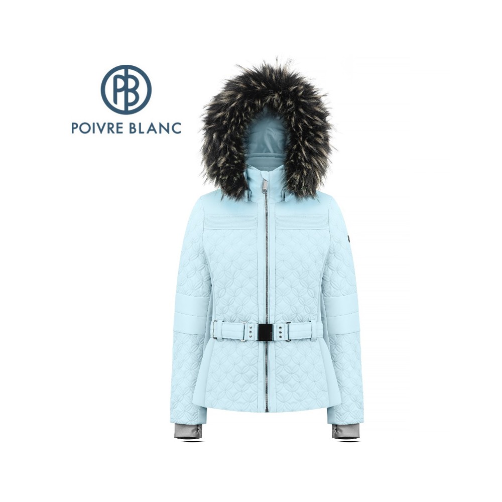 Veste de ski POIVRE BLANC W21-1003 WO/A Bleu clair Femme