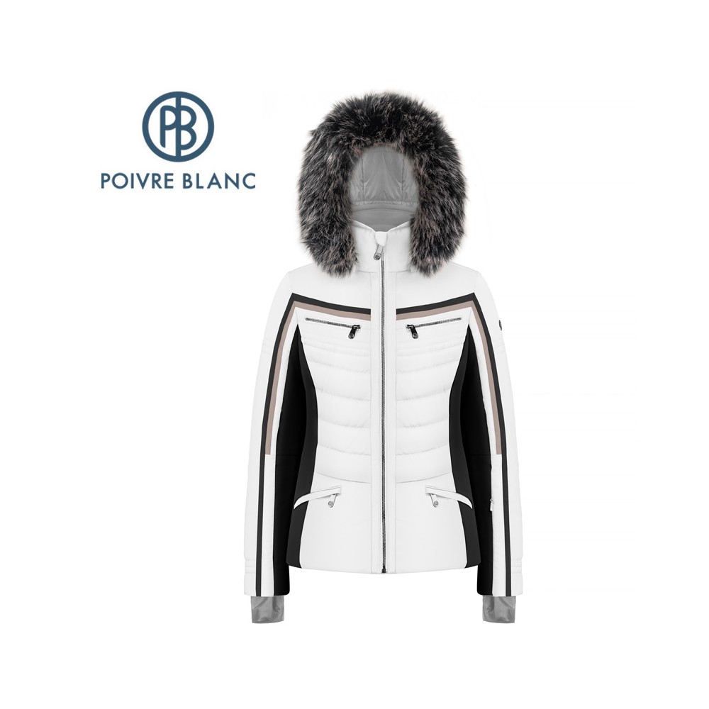 Veste de ski POIVRE BLANC W21-1002 WO/A Blanc Femme