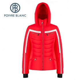 Veste de ski POIVRE BLANC W21-1002 WO/C Rouge Femme