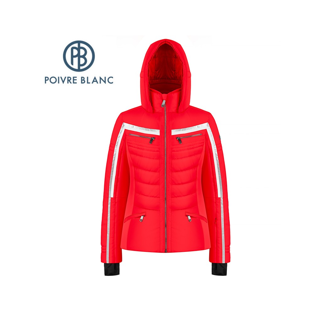 Veste de ski POIVRE BLANC W21-1002 WO/C Rouge Femme