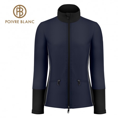 Veste polaire POIVRE BLANC W21-1605 WO Bleu marine Femme