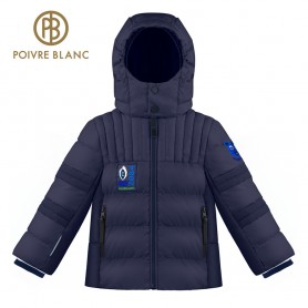 Doudoune POIVRE BLANC W21-1215 BBBY Bleu marine BB Garçon