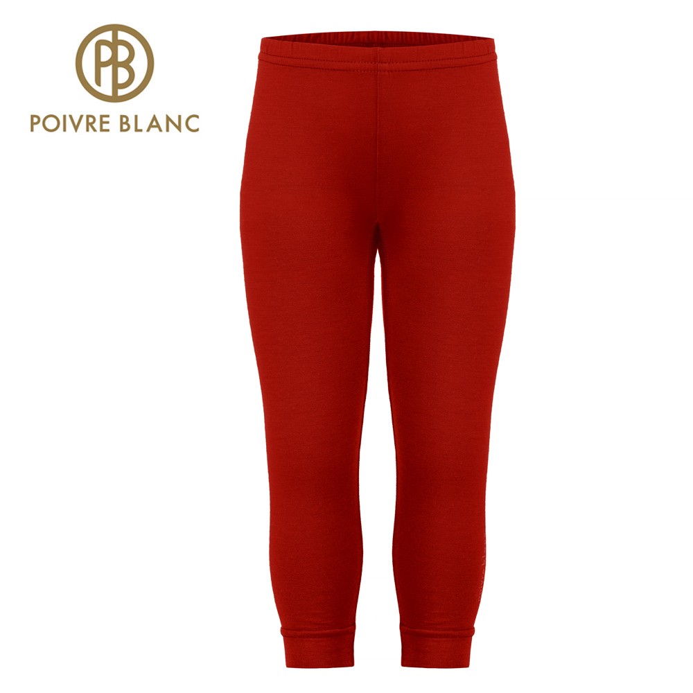 Pantalon merinos POIVRE BLANC W21-1820 BBUX Rhubarbe BB Unisexe