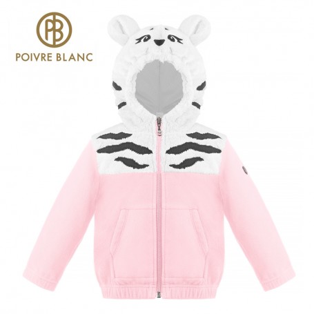 Veste polaire rose IKKS occasion - Bébé Fille 12 mois – Chou de Chic