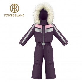 Combinaison de ski POIVRE BLANC W21-1030 BBGL/A Prune BB Fille