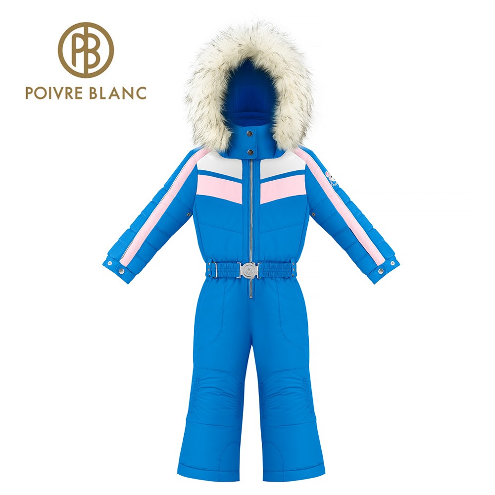 Combinaison de ski POIVRE BLANC W21-1030 BBGL/A Bleu Diva BB Fille