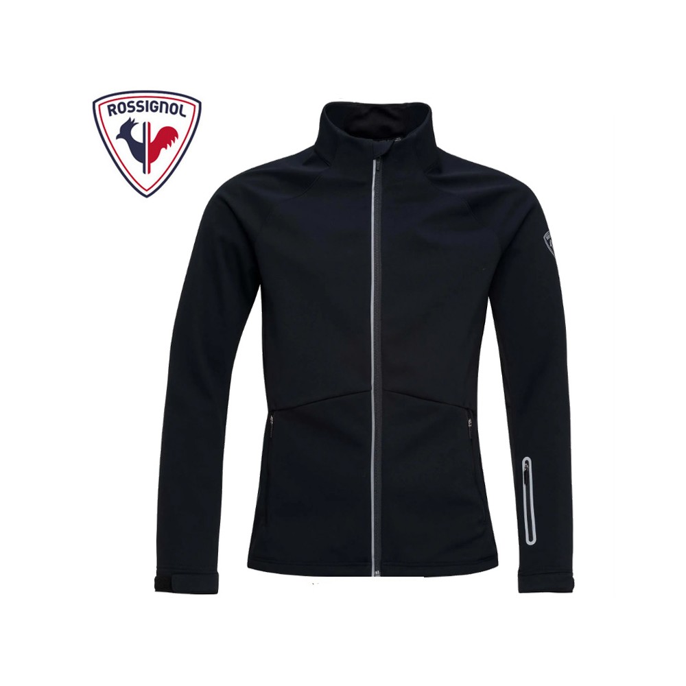 Veste de ski nordique ROSSIGNOL Softshell Noir Homme