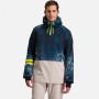 Anorak de ski ROSSIGNOL Exces Ride Free Bleu marbré Homme