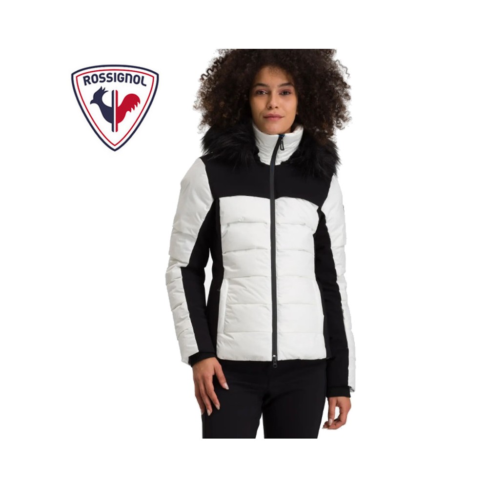 Doudoune de ski ROSSIGNOL Surfusion Blanc / Noir Femme