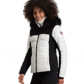 Doudoune de ski ROSSIGNOL Surfusion Blanc / Noir Femme