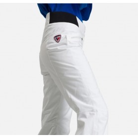 Pantalon de ski ROSSIGNOL Classique Blanc Femme