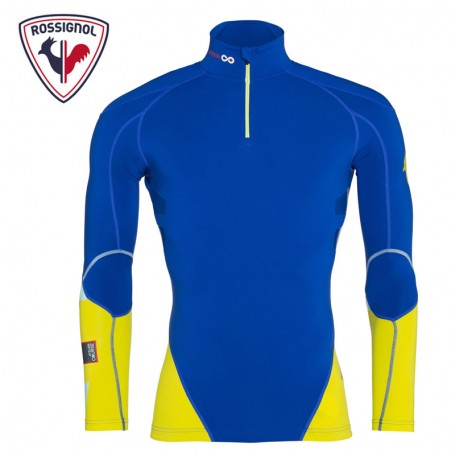 Maillot ROSSIGNOL Infini Compression Bleu électrique Hommme