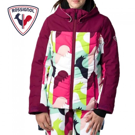 Doudoune de ski ROSSIGNOL Girl Polydown Imprimé Fille