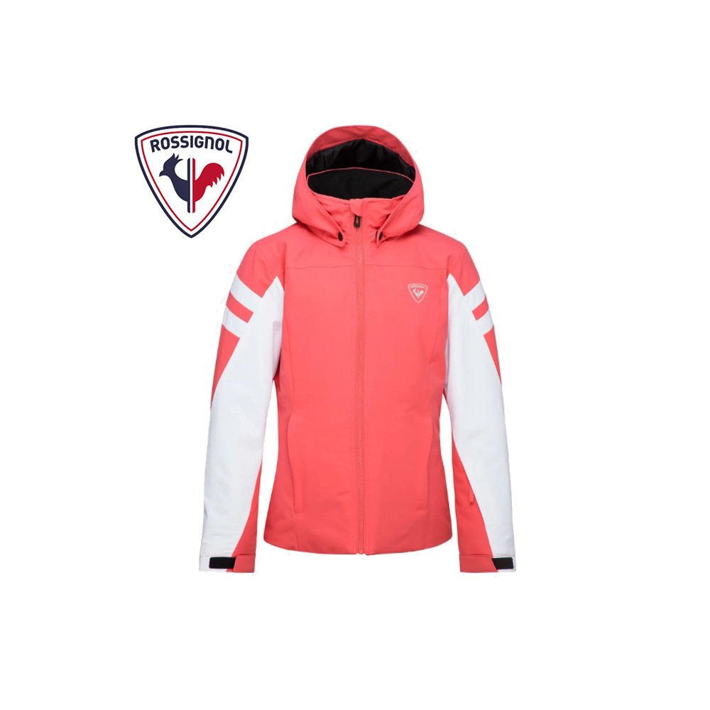 Veste de ski ROSSIGNOL Girl Ski Jacket Corail Fille