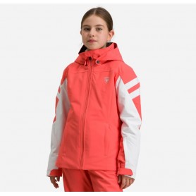Veste de ski ROSSIGNOL Girl Ski Jacket Corail Fille