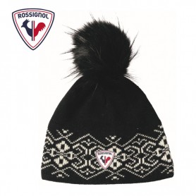 Bonnet de ski ROSSIGNOL Lizy Noir Femme