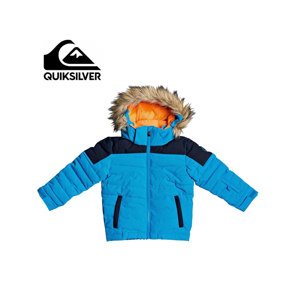 Veste de ski QUIKSILVER Edgy Kids Bleu Garçon