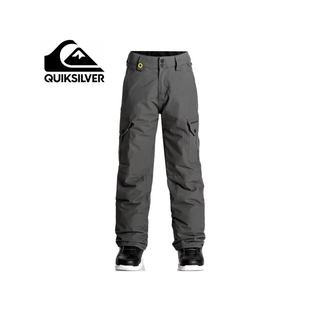 Pantalon de ski QUIKSILVER Porter Gris Junior