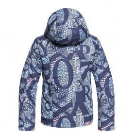 Veste de snowboard ROXY Jetty Bleu marine Fille