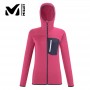 Veste Polartec MILLET Light Grid Hoodie Rose Femme