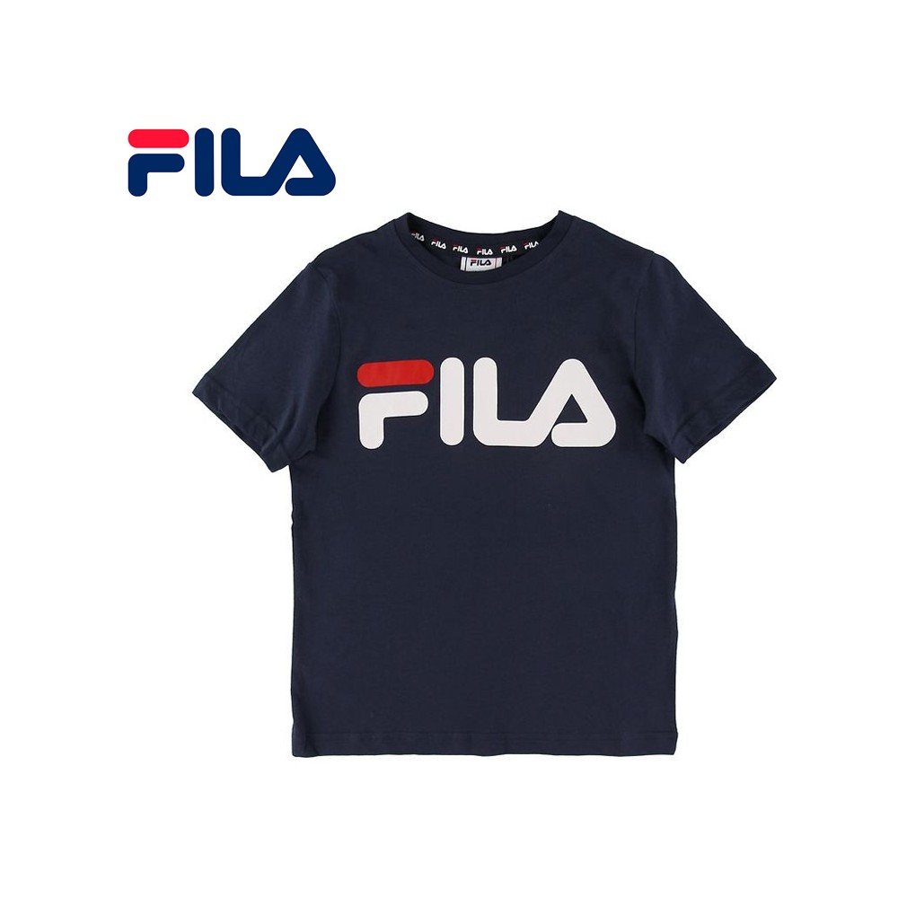 T-shirt FILA Gaia Classic Logo Bleu marine Junior