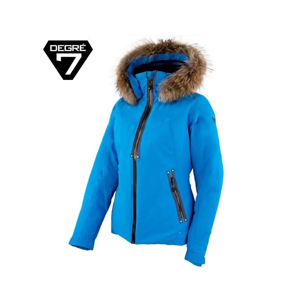 Veste de ski DEGRE 7 Geod VF Bleu Femme