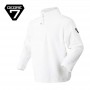 Sweat velours DEGRE 7 Flocon Blanc BB Fille