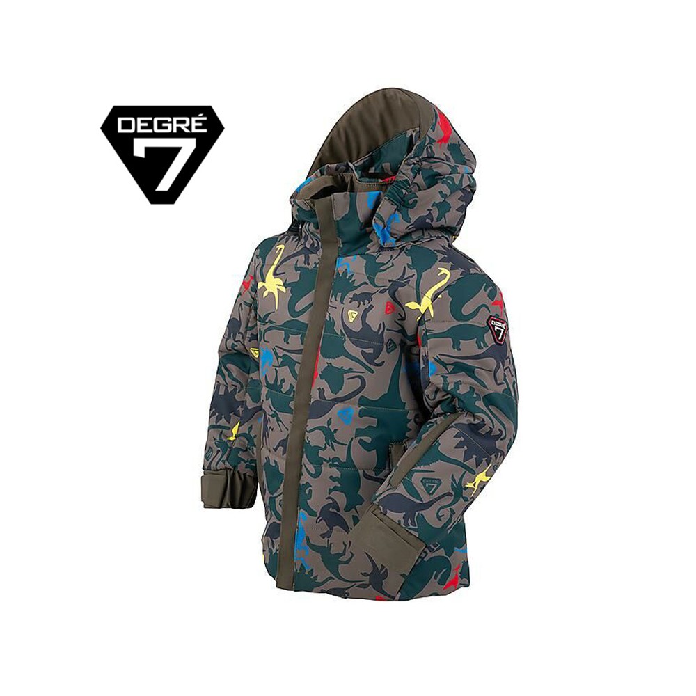 Veste de ski DEGRE 7 Dino Vert BB Garcon